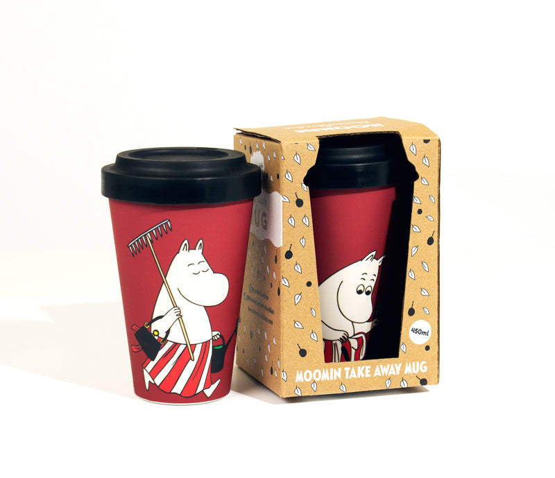 Moomin Takeaway Mug - Moominmamma Red