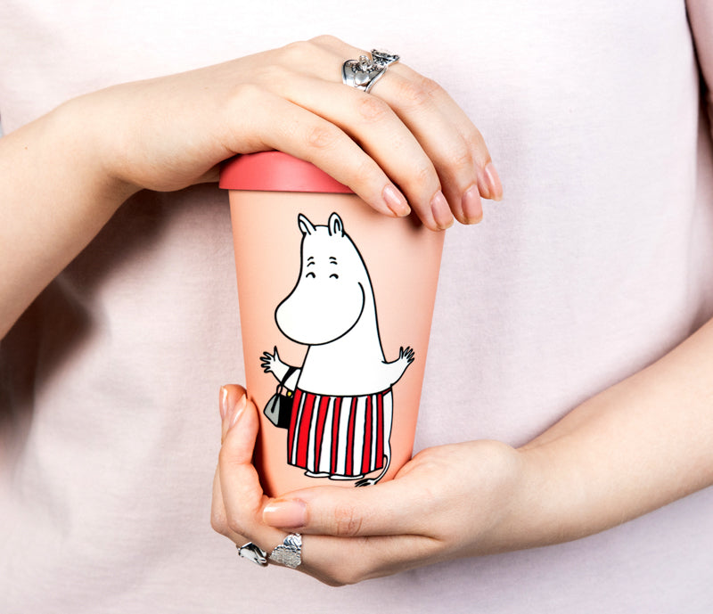 Moomin Takeaway Mug - Moominmamma Beige