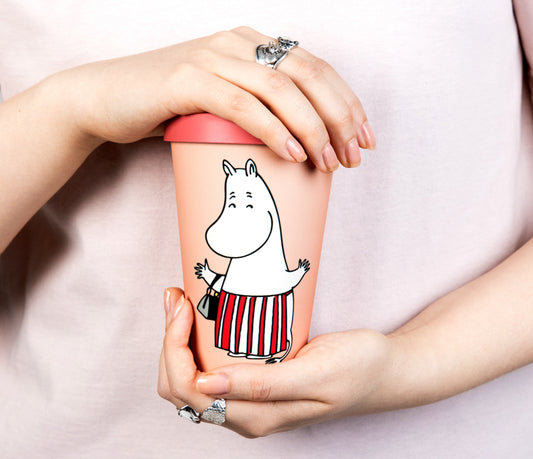 Moomin Takeaway Mug - Moominmamma Beige