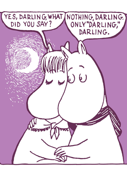 Moomin Greeting Card - Darling, Darling