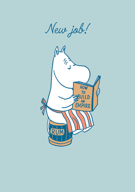 Moomin Greeting Card - New Job, Empire