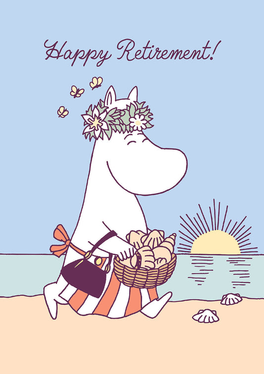 Moomin Greeting Card - Retirement, Mamma