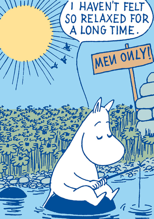 Moomin Greeting Card - Men Only