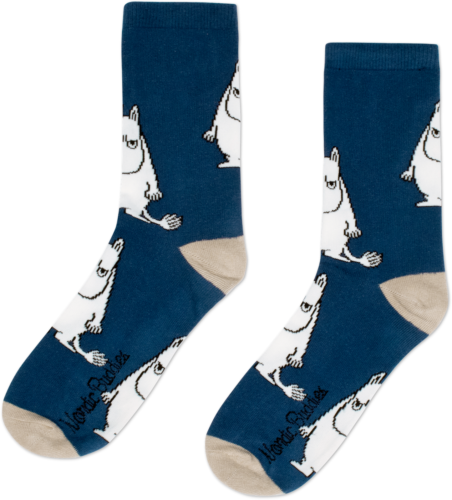Moomin Mens Socks - Grumpy Moomintroll Navy