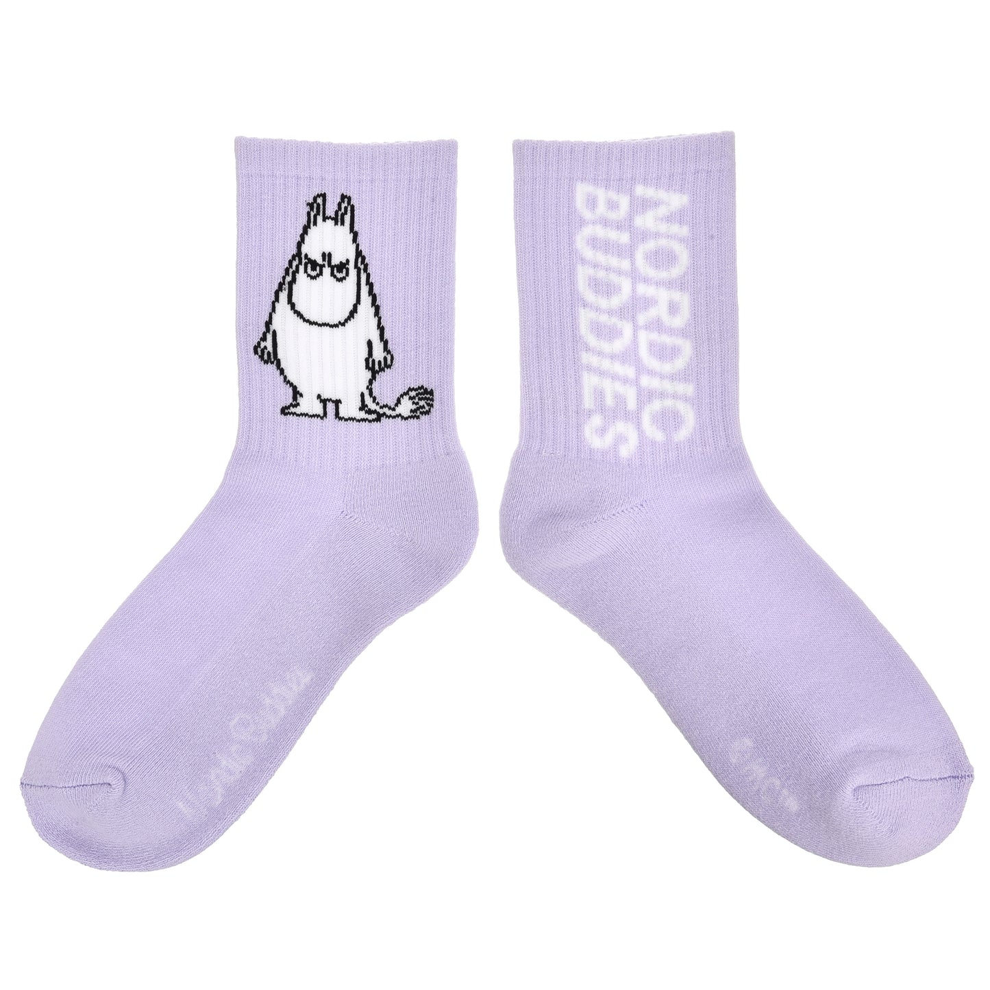 Moomin Retro Ladies Socks - Grumpy Moomintroll Lilac