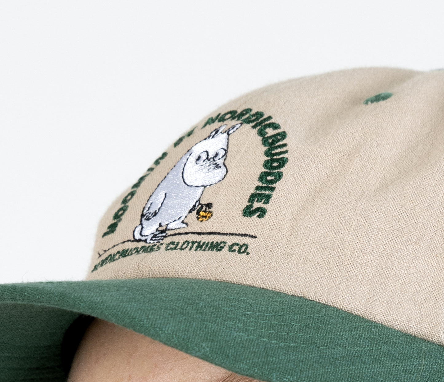 Moomin Baller Dad Cap - Moomintroll Flowers
