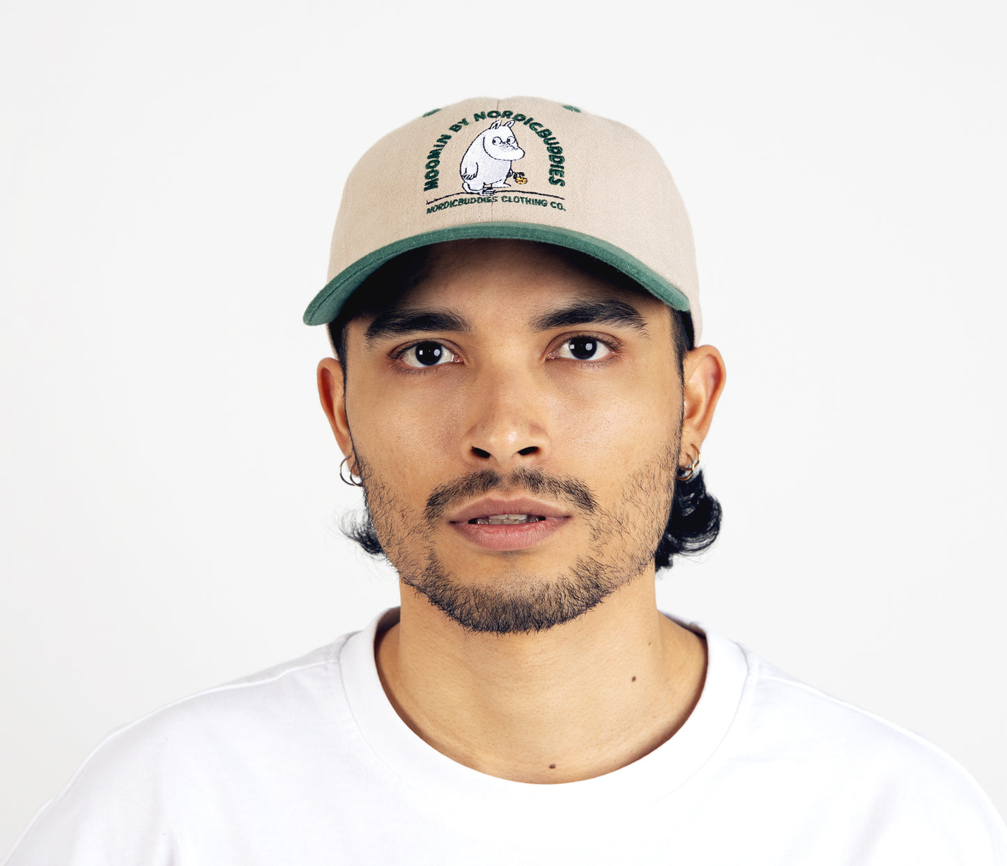Moomin Baller Dad Cap - Moomintroll Flowers