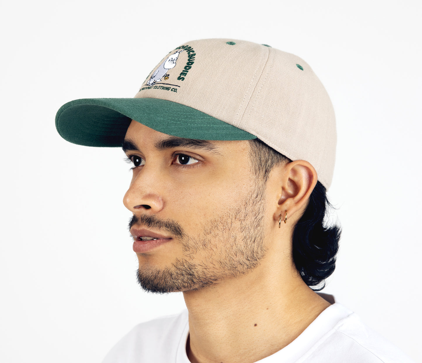 Moomin Baller Dad Cap - Moomintroll Flowers