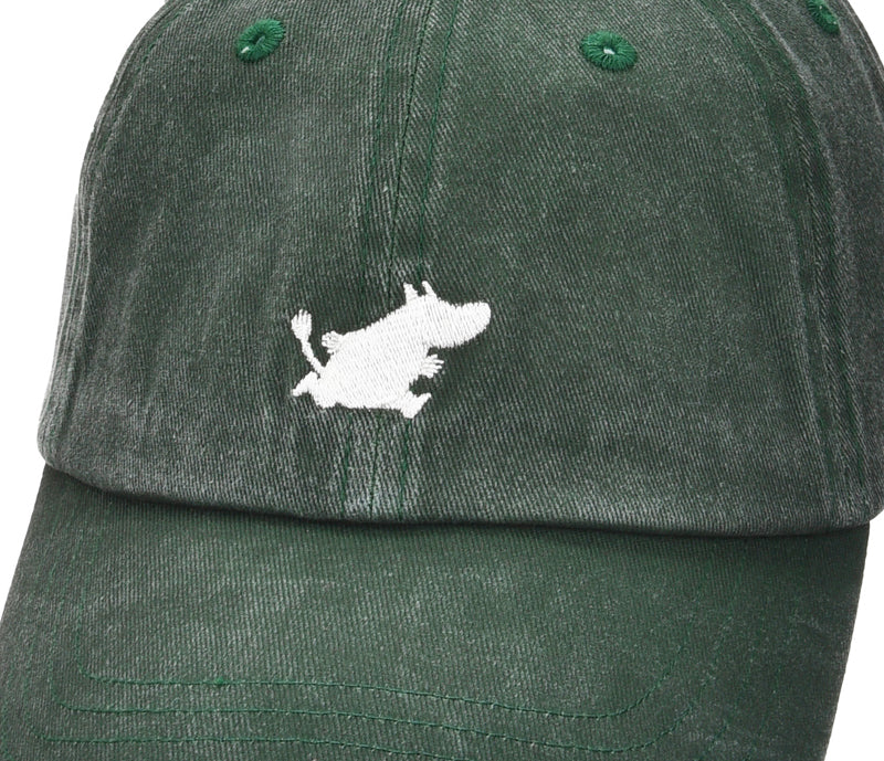 Moomin Dad Cap - Running, Lowkey Green Denim