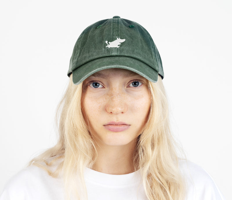 Moomin Dad Cap - Running, Lowkey Green Denim