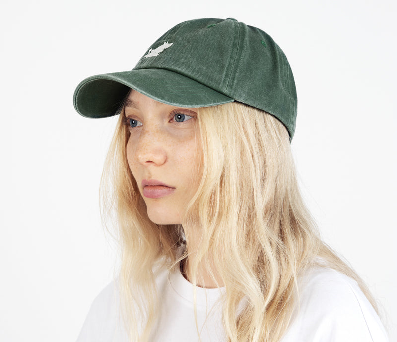 Moomin Dad Cap - Running, Lowkey Green Denim