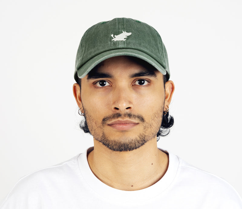 Moomin Dad Cap - Running, Lowkey Green Denim