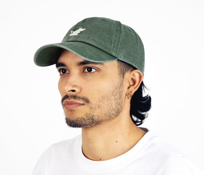 Moomin Dad Cap - Running, Lowkey Green Denim
