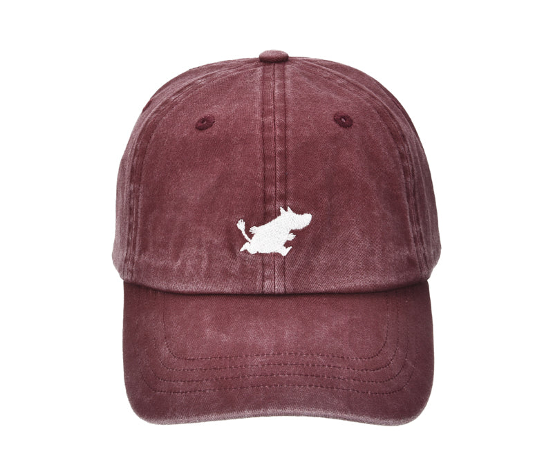 Moomin Dad Cap - Running, Lowkey Red Denim
