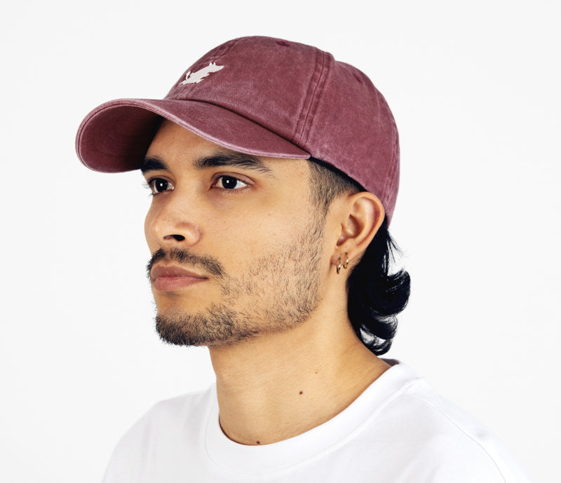 Moomin Dad Cap - Running, Lowkey Red Denim