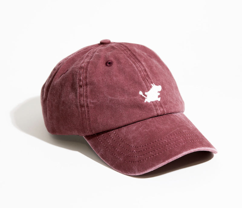 Moomin Dad Cap - Running, Lowkey Red Denim