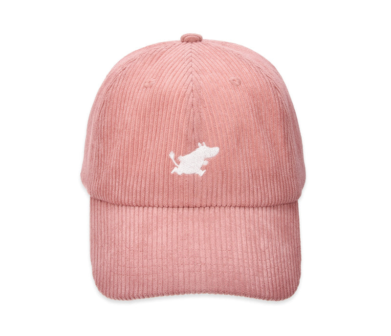 Moomin Dad Cap - Running, Coral Corduroy
