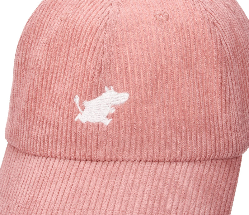 Moomin Dad Cap - Running, Coral Corduroy