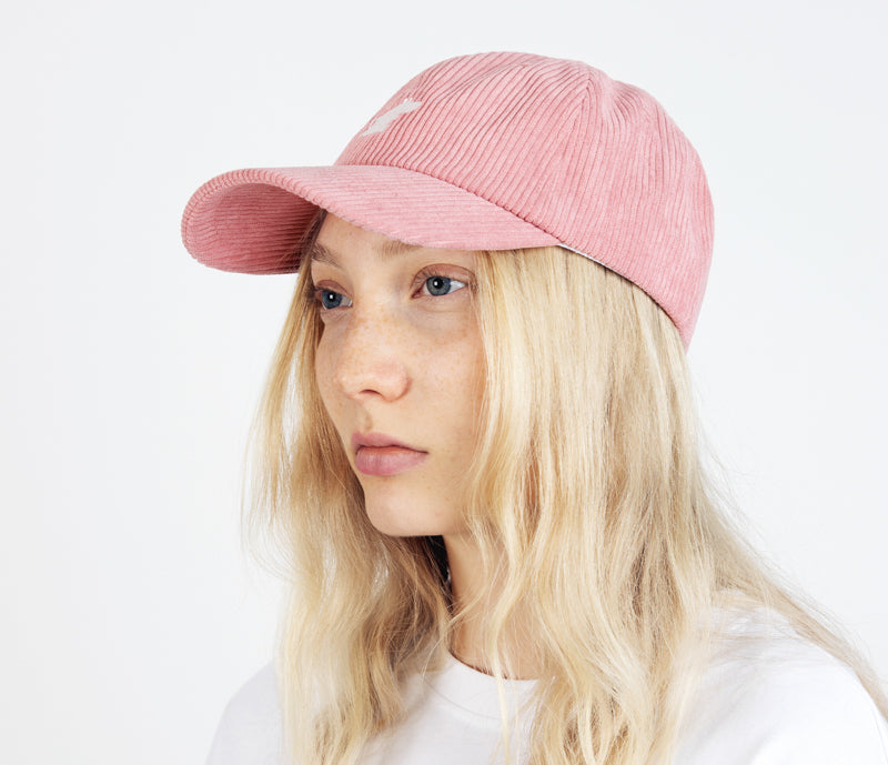 Moomin Dad Cap - Running, Coral Corduroy
