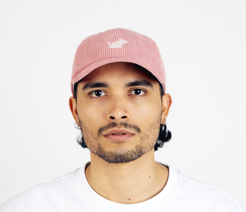Moomin Dad Cap - Running, Coral Corduroy
