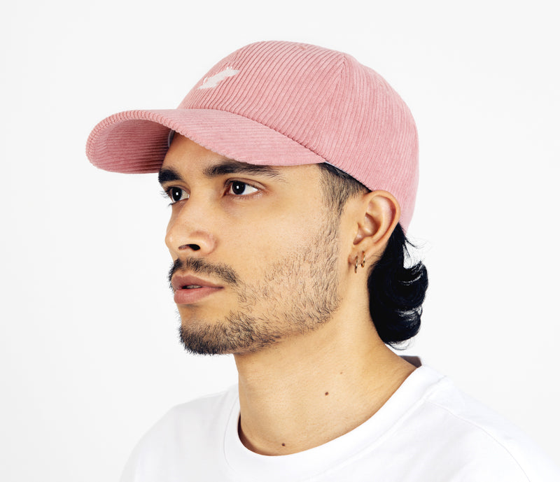 Moomin Dad Cap - Running, Coral Corduroy