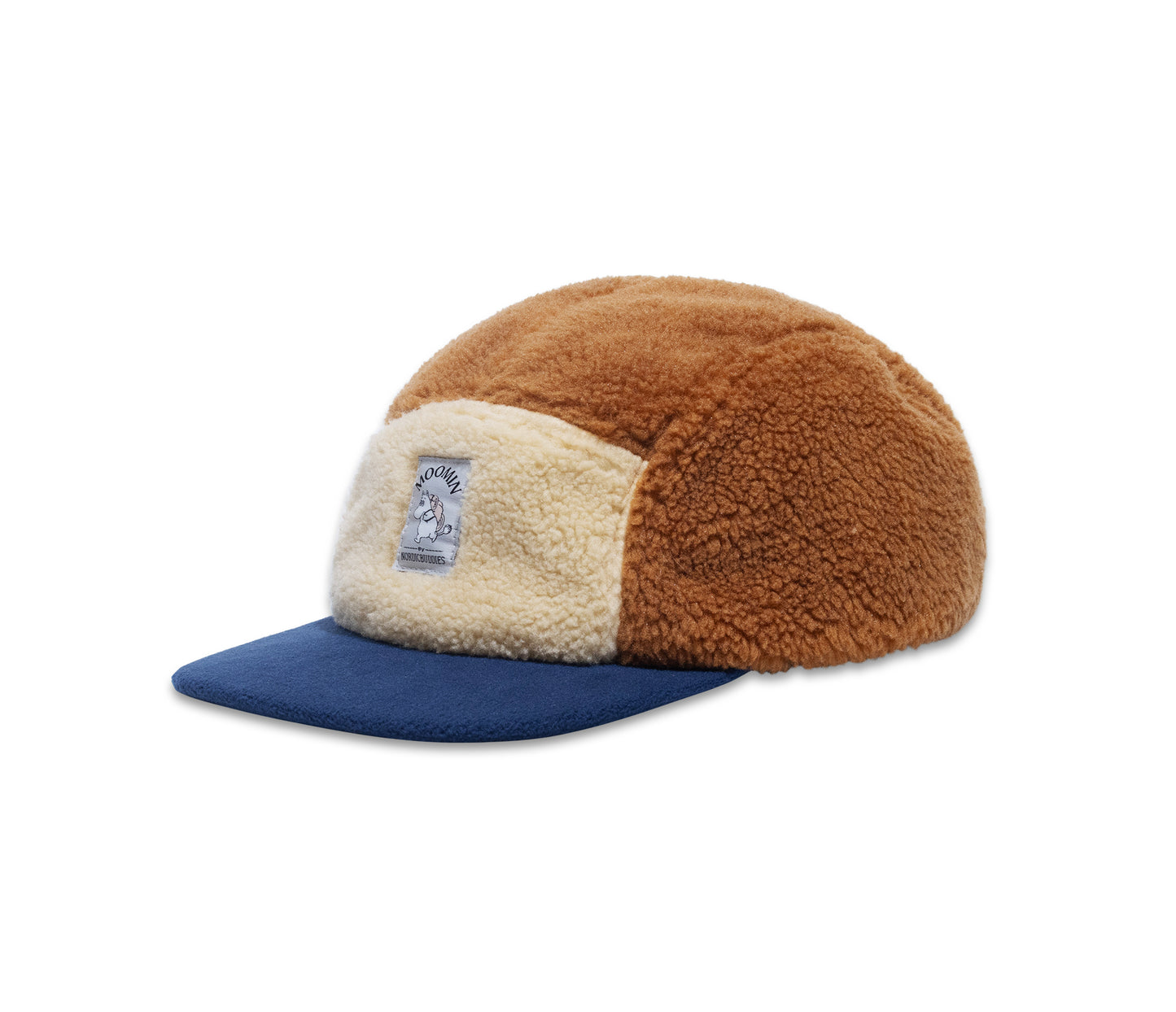 Moomin Adult 5-Panel Winter Hat - Moomintroll Brown