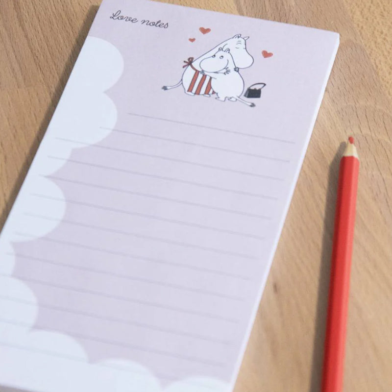 Moomin Magnetic Notepad - Love
