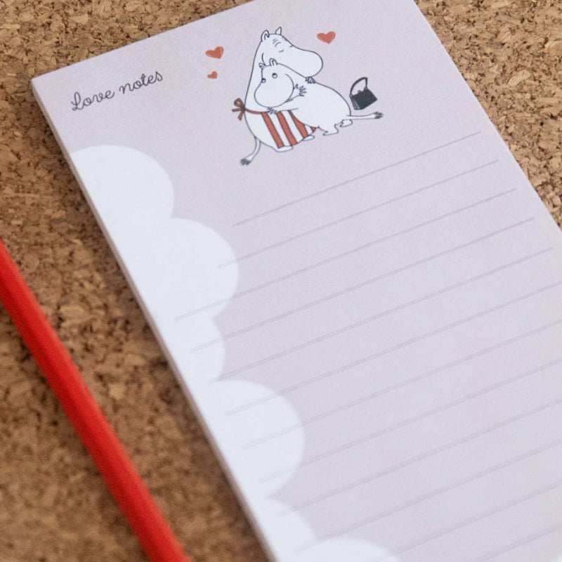 Moomin Magnetic Notepad - Love