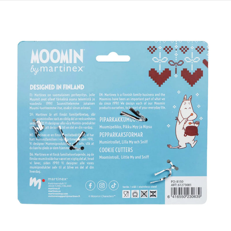 Moomin Midwinter Cookie Cutter Set