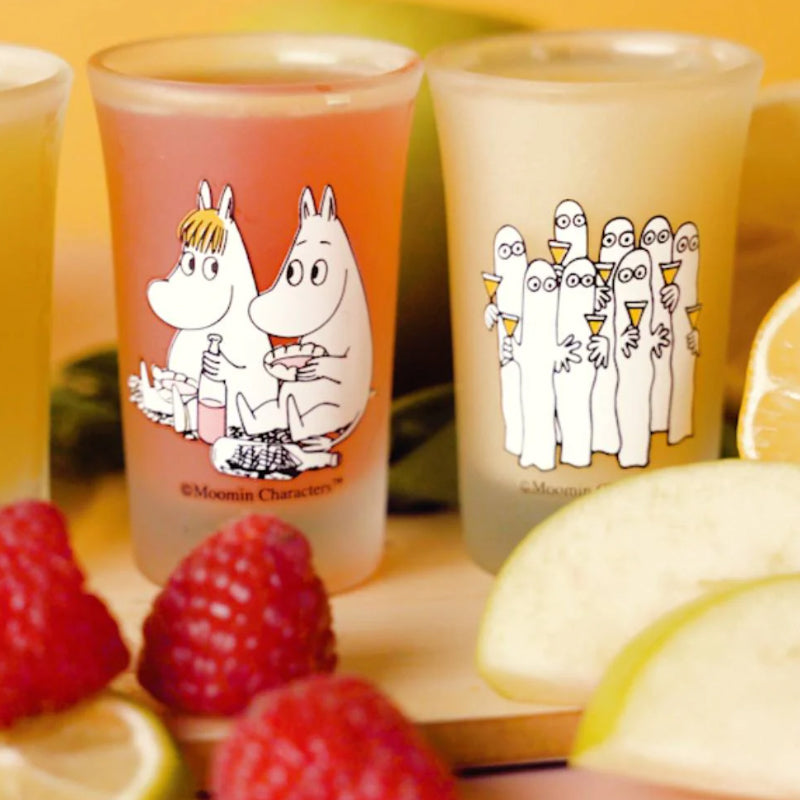 Moomin Mini Glass 5cl 2-set (Hatt)