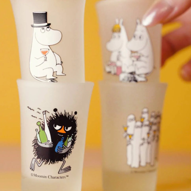 Moomin Mini Glass 5cl 2-set (Hatt)