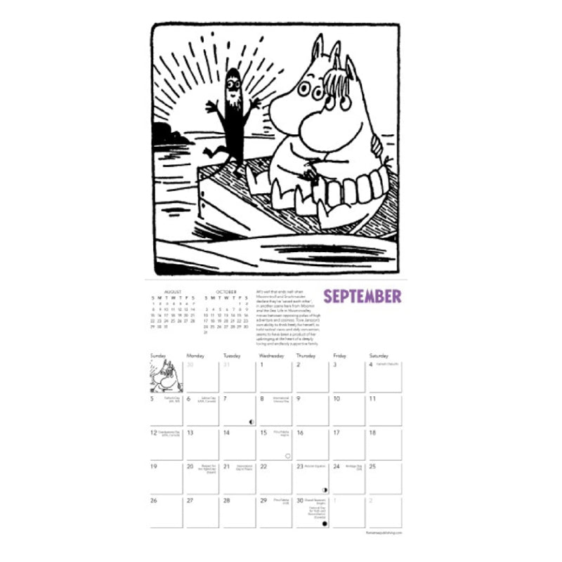 Moomin Mini Wall Calendar 2027