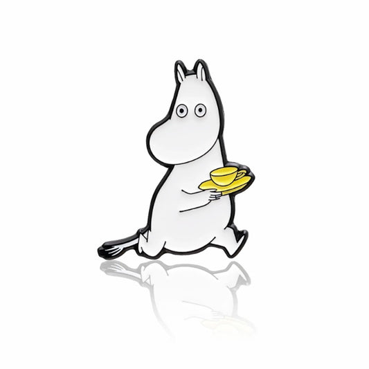 Moomin Enamel Pin Badge - Yellow Cup