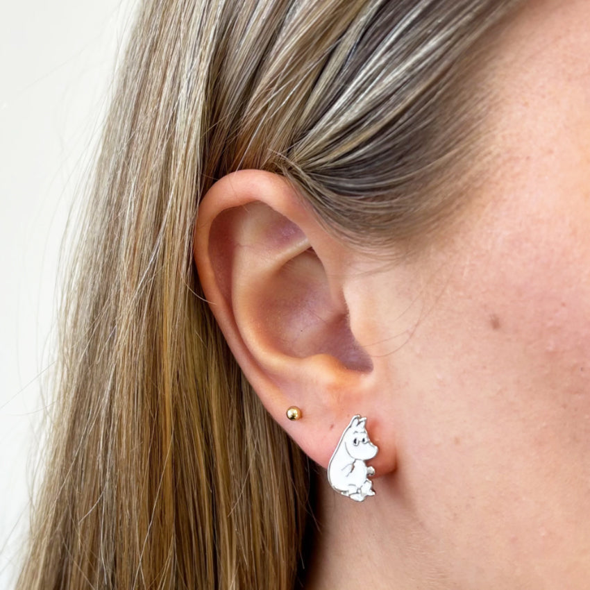Moomin and Snorkamiden Stud Earrings