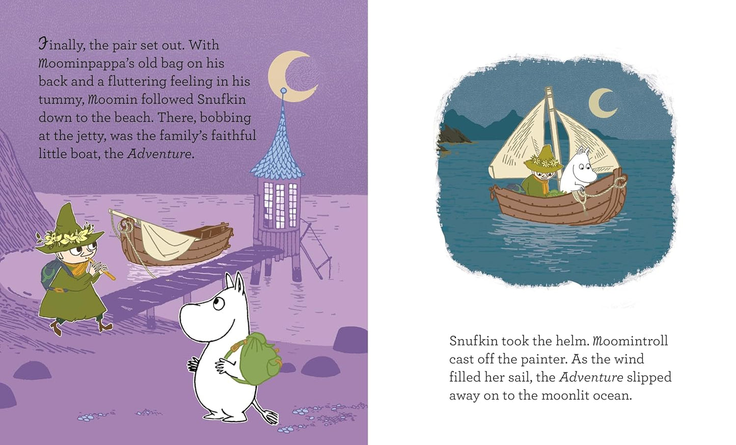 Moomin and Snufkin's Quest for Adventure