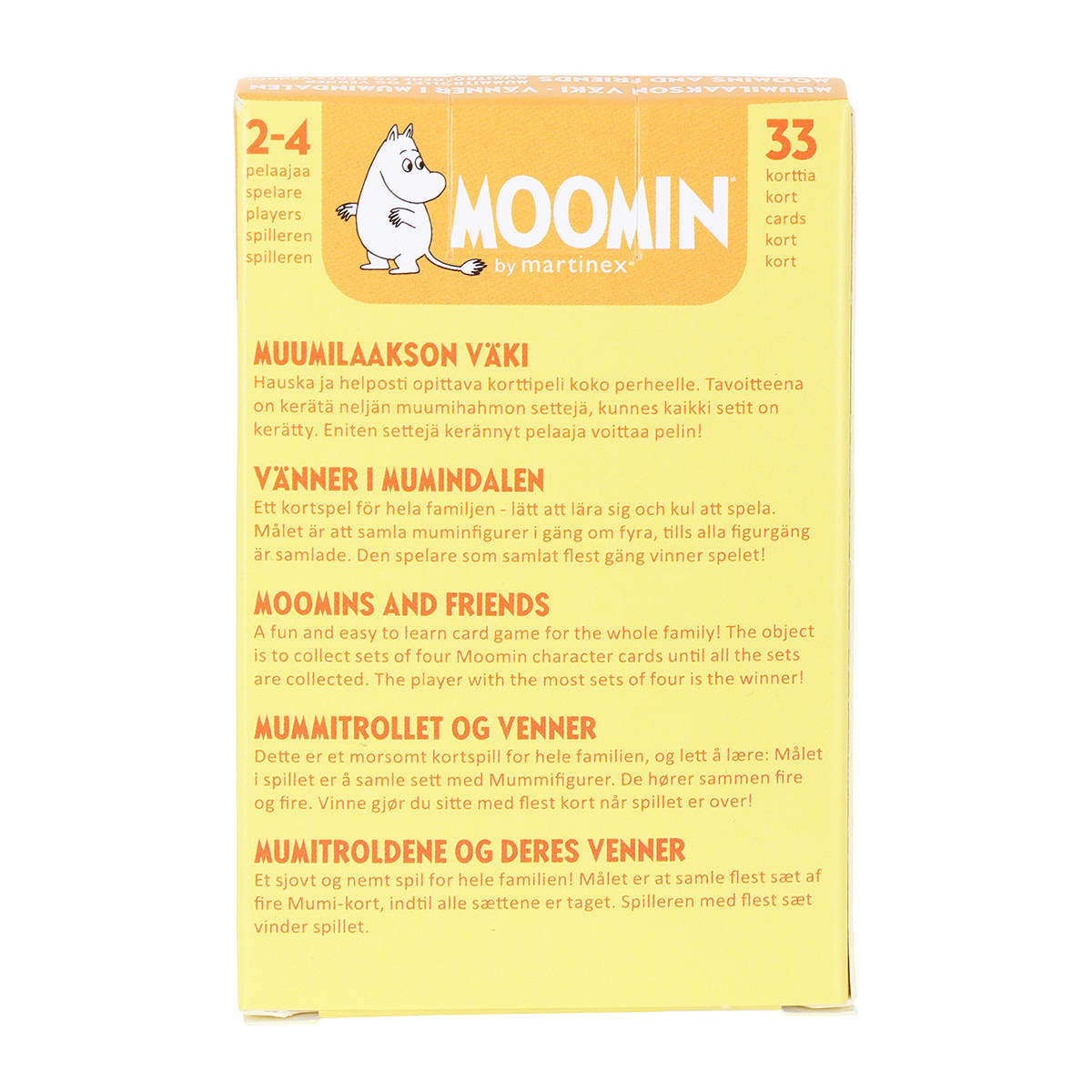 Moomin and Friends Card Game