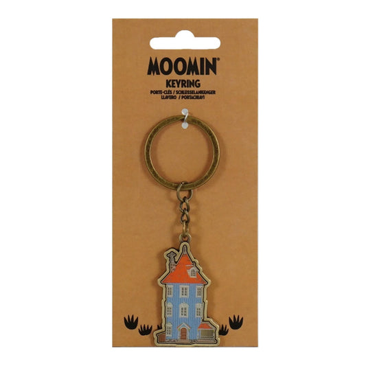 Moominhouse Metal Keyring