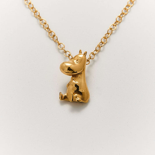 Moomintroll Necklace (18ct Gold Vermeil)