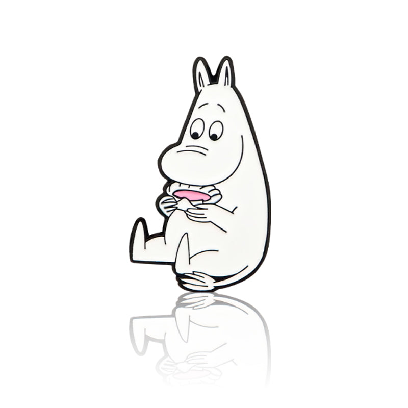 Moomin Enamel Pin Badge - Moomin with Sea Shell