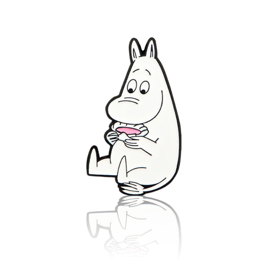 Moomin Enamel Pin Badge - Moomin with Sea Shell