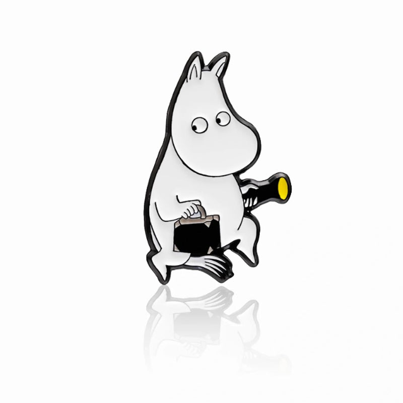 Moomin Enamel Pin Badge - Moomin with Torch