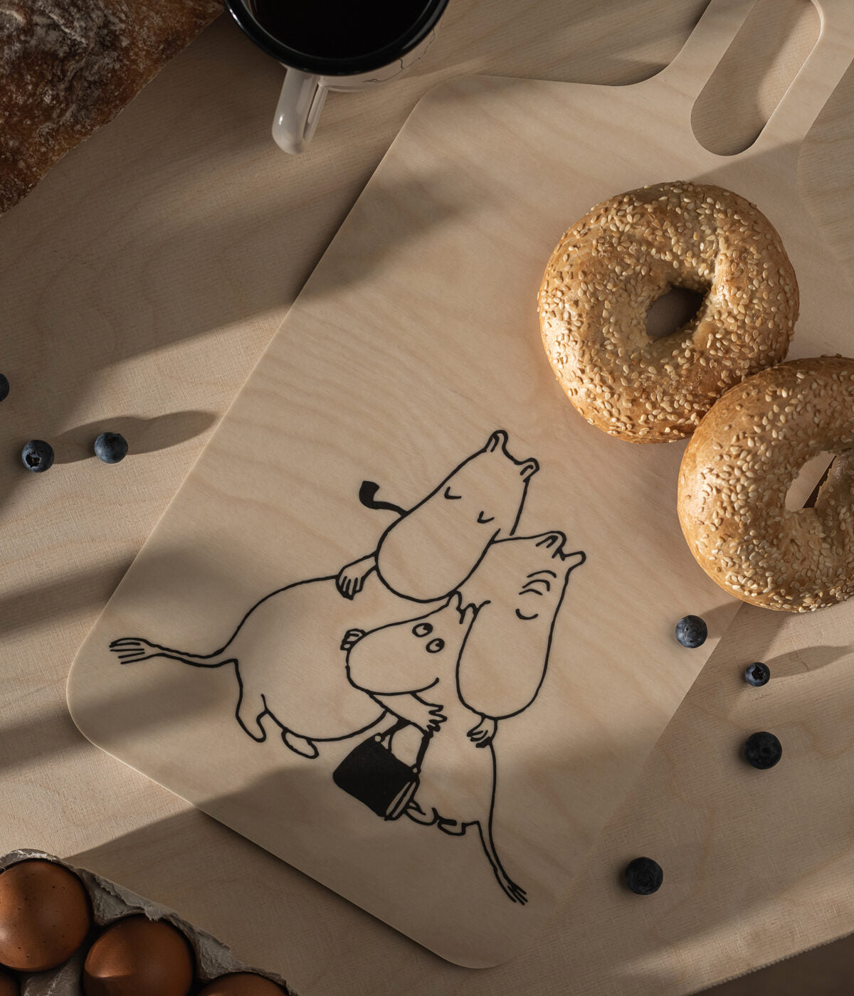 Moomin Chop & Serve Board - Moomin 80