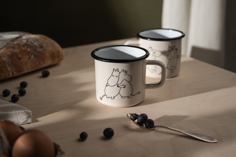 Moomin Enamel Mug - Moomin 80 (3.7dl)
