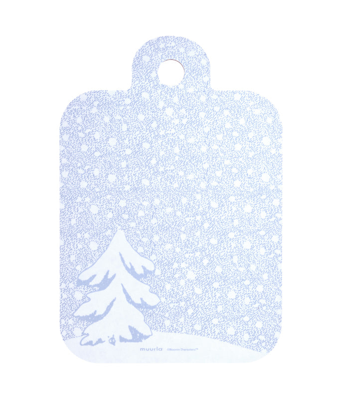 Moomin Chop & Serve Board - Let it Snow