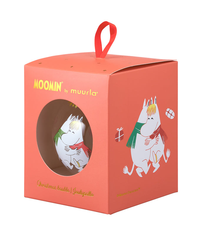 Moomin Christmas Bauble - Happy Holidays (9cm)