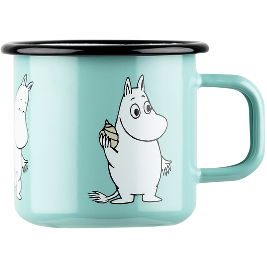Enamel Mug - Moomintroll Turquoise (3.7dl)