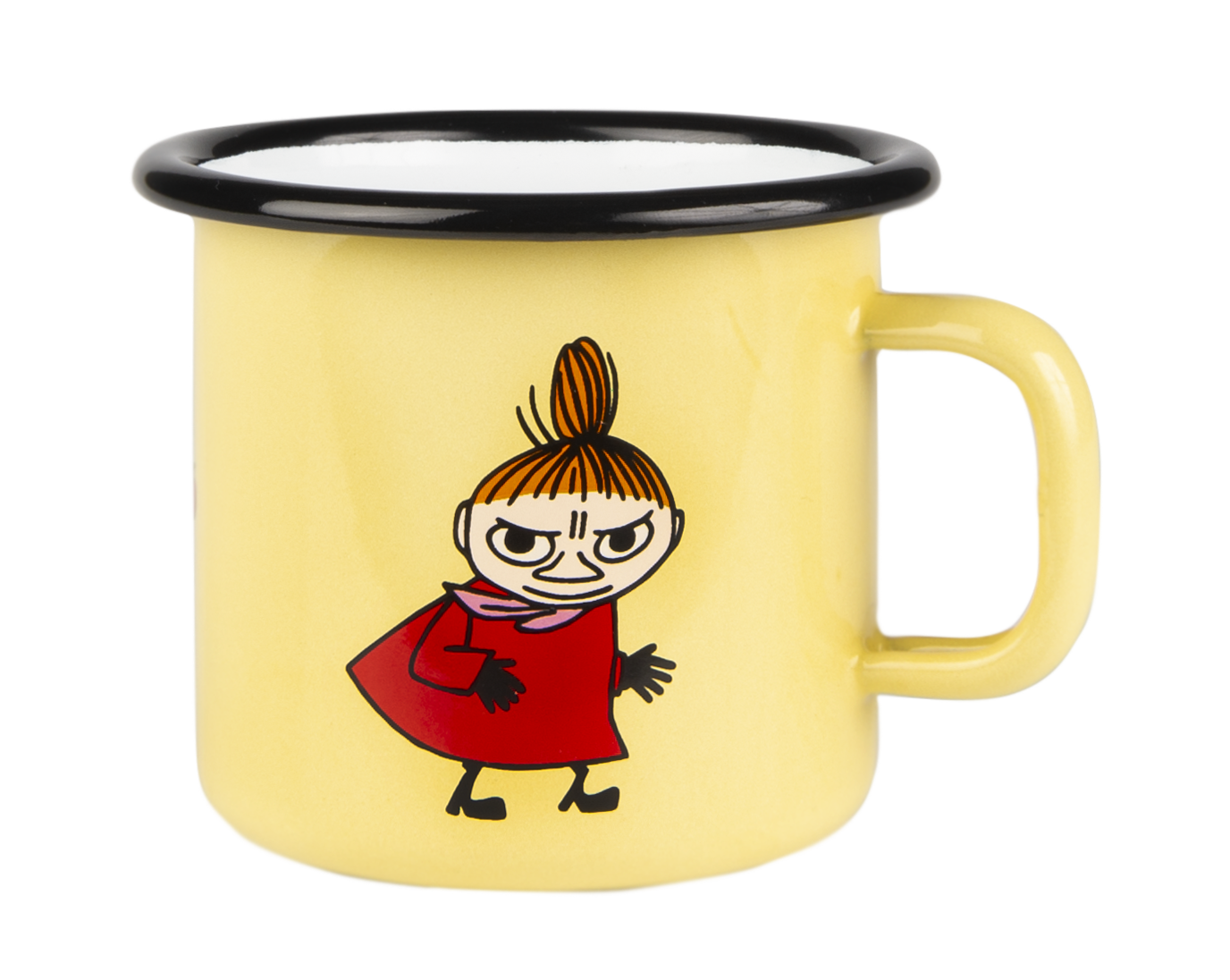 Moomin Enamel Mug - Little My Yellow (2.5dl)