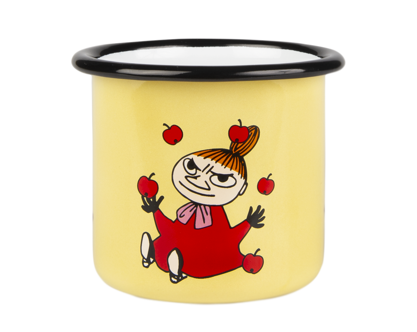 Moomin Enamel Mug - Little My Yellow (2.5dl)