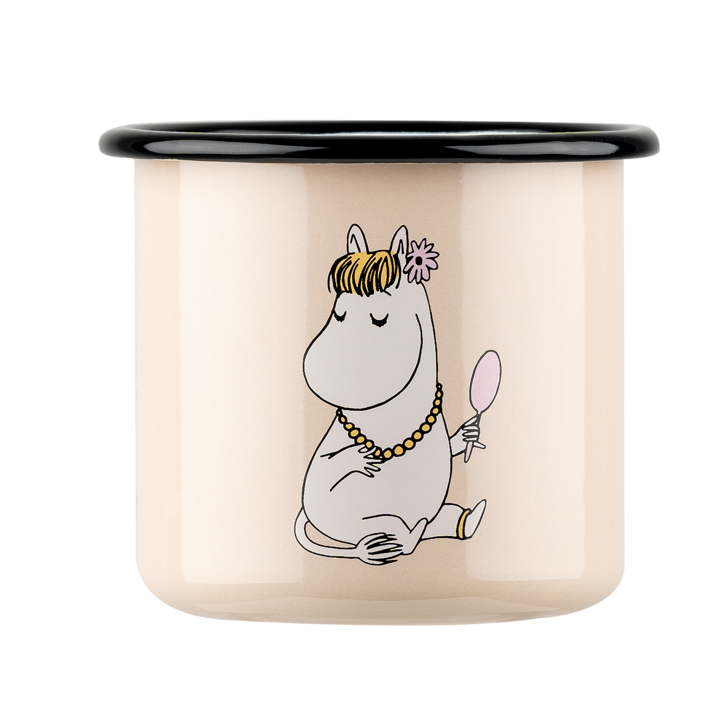 Moomin Enamel Mug - Snorkmaiden Beige (3.7dl)