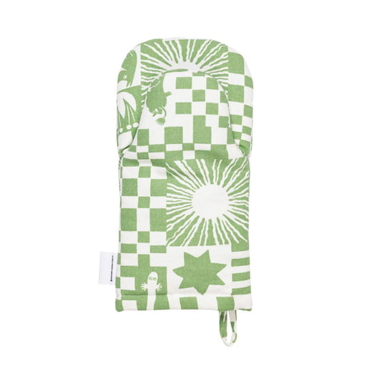 Moomin Oven Mitt - Party, Green